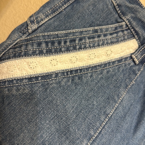 Free people 🌹🌹🌹Blue Denim Women's Shorts - Picture 13 of 14